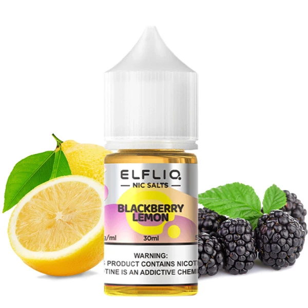 Рідина Elf Liq Blackberry Lemon (Ожина Лимон) 30 мл