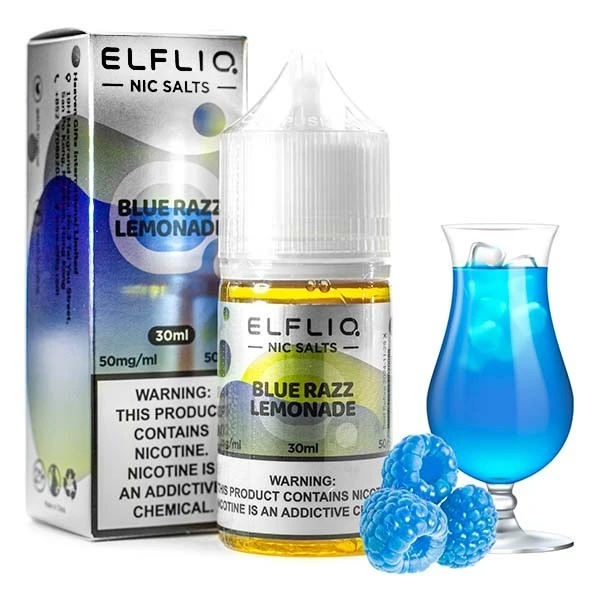 Жидкость Elf Liq Blue Razz Lemonad (Голубой Лимонад) 30мл
