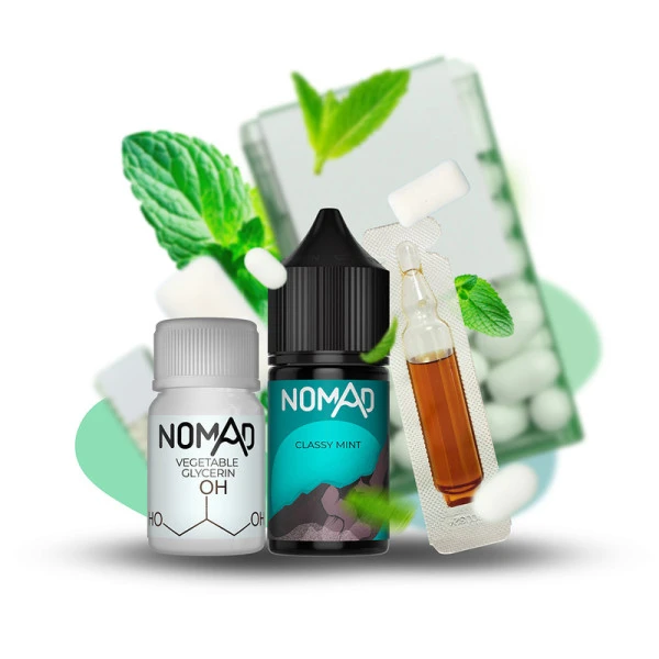 Набор Солевая Жидкость Nomad - Classy Mint (Мята) 30Мл 50Мг