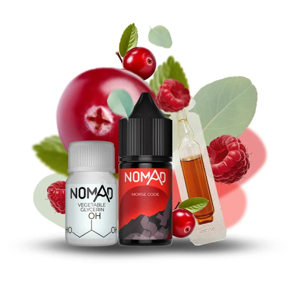 Набір Соляна Рідина Nomad - Morse Code (Ягідний Мікс) 30ML 50 MG