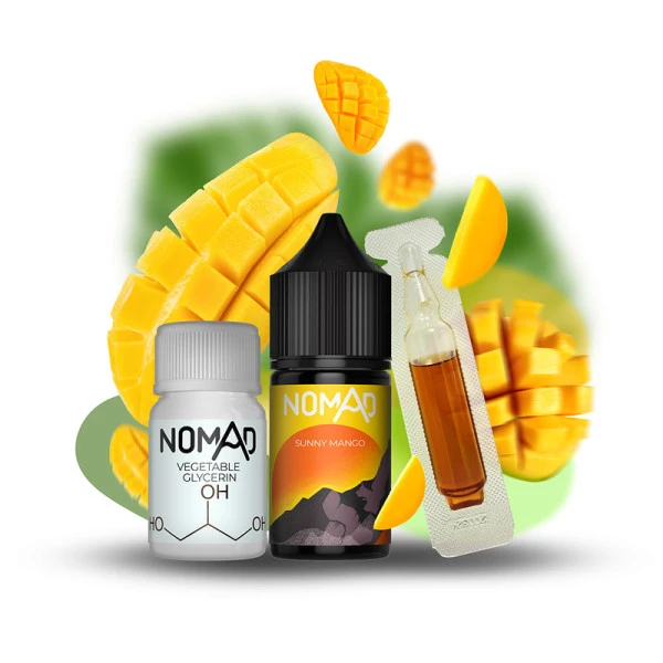 Набір Соляна Рідина Nomad - Sunny Mango (Сонячний Манго) 30ML 50 MG