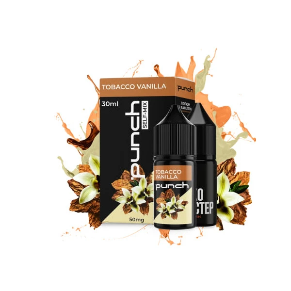 Набор Солевая Жидкость Punch - Tobacco Vanilla (Табак Ваниль) 30 МЛ 50 МГ