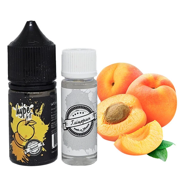 Набор Солевой Жидкости Hype Kit Apricot (Абрикос) 30 Мл 50 Мг