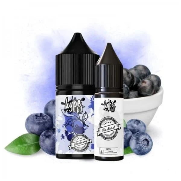 Набір Сольової Рідини Hype Kit Blueberry (Чорниця) 30 мл 50 мг