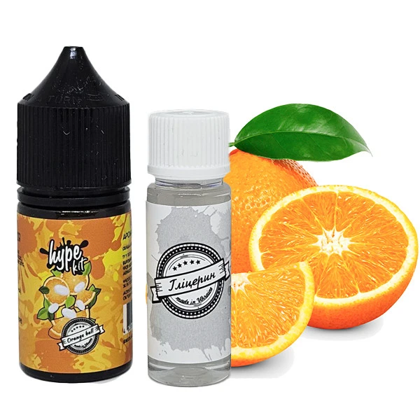 Набор Солевой Жидкости Hype Kit Orange Ball (Апельсин) 30 Мл 50 Мг
