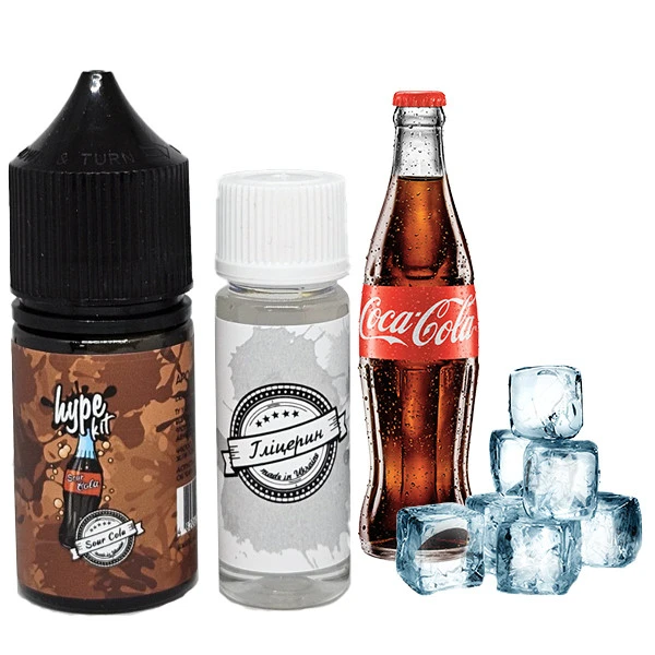 Набор Солевой Жидкости Hype Kit Sour Cola (Кислая Кола) 30 Мл 50 Мг