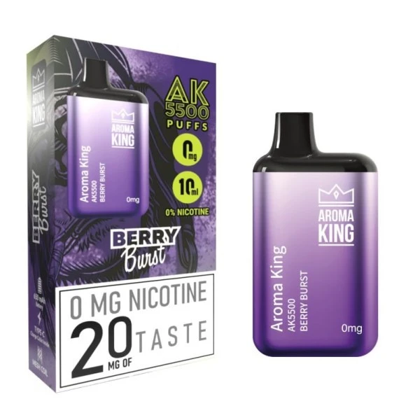 Одноразка Aroma King Berry Burst (Ягоды) 0% AK5500