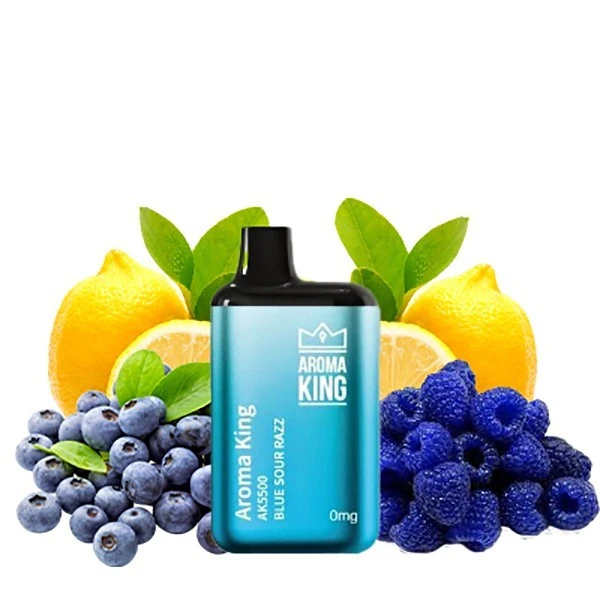 Одноразка Aroma King Blue Sour Razz (Малина Черника) 0% AK5500