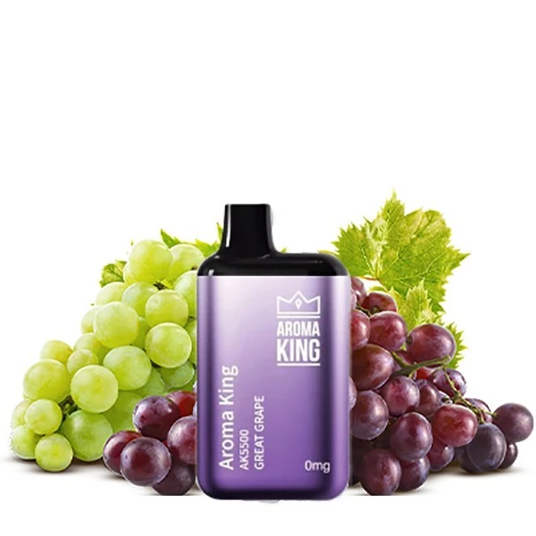 Одноразка Aroma King Great Grape (Виноград) 0% AK5500