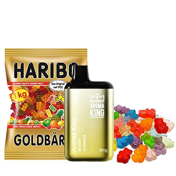 Одноразка Aroma King Gummies (Мишки Гамми) 0% AK5500