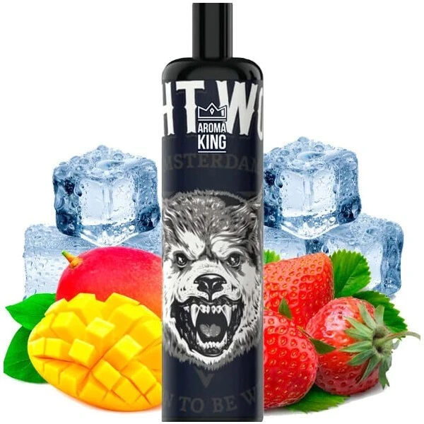 Одноразка Aroma King Mango Strawberry (Манго Полуниця) 0% DK 5000