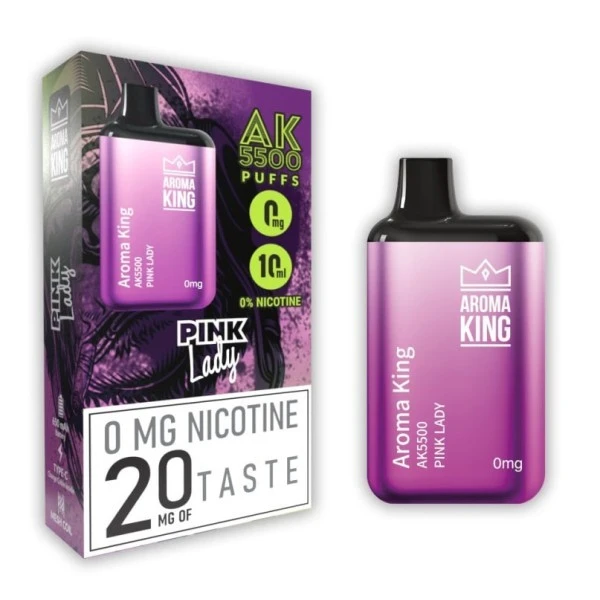 Одноразка Aroma King Pink Lady (Сочные Яблоки) 0% AK5500