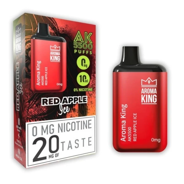 Одноразка Aroma King Red Apple Ice (Красное Яблоко Лёд) 0% AK5500