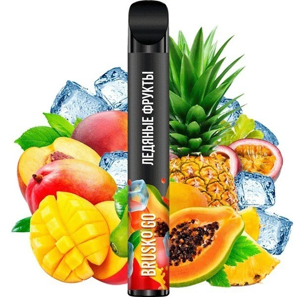 Одноразка Brusko Go Ice Fruits (Лід Фрукти) 800