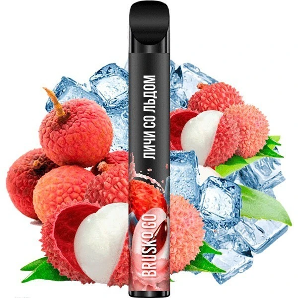Одноразка Brusko Go Ice Lychee (Личи Лед) 800