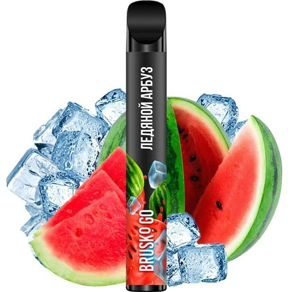 Одноразка Brusko Go Ice Watermelon (Лід Кавун) 800