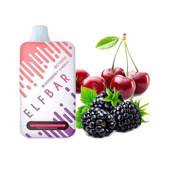 Одноразка Elf Bar Blackberry Cherry (Ежевика Вишня) BC 15000
