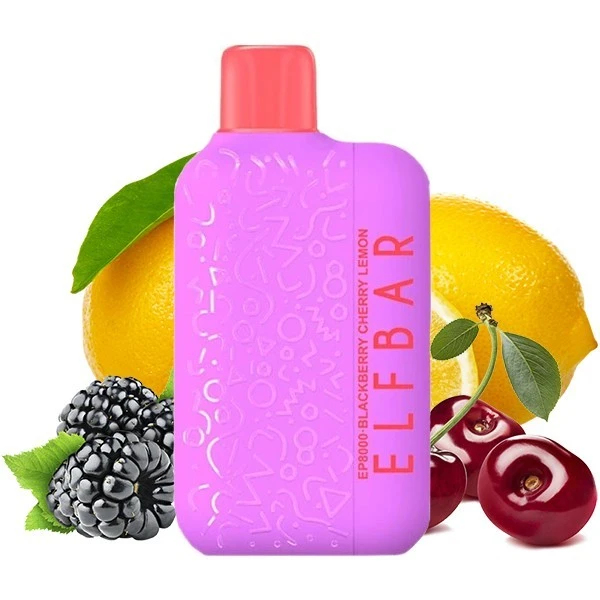 Одноразка Elf Bar Blackberry Cherry Lemon (Ежевика Вишня Лимон) EP8000