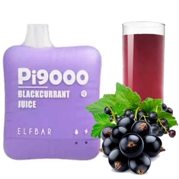 Одноразка Elf Bar Blackcurrant Juice (Смородиновый Джем) PI 9000