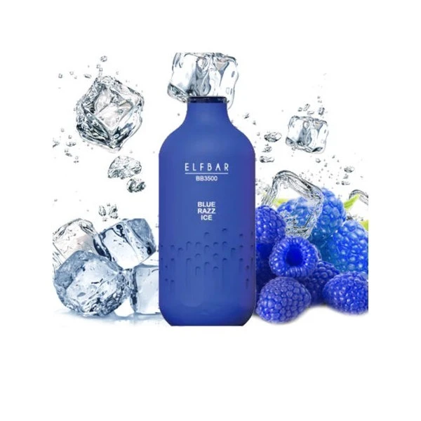 Одноразка Elf Bar Blue Razz Ice (Синяя Малина Лёд) BB3500