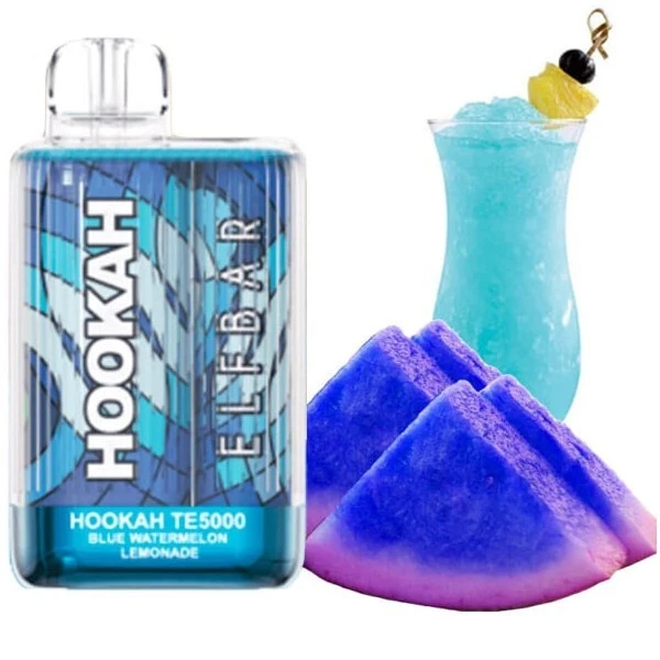 Одноразка Elf Bar Blue Watermelon Lemonade (Синій Кавуновий Лимонад) TE5000 Hookah