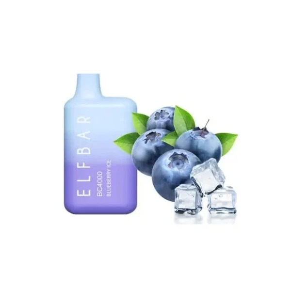 Одноразка Elf Bar Blueberry Ice (Чорниця Лід) BC 4000