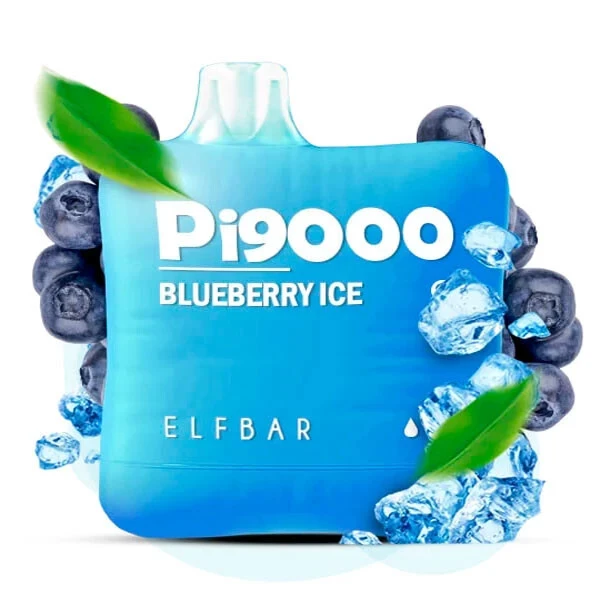 Одноразка Elf Bar Blueberry Ice (Чорниця Лід) PI 9000