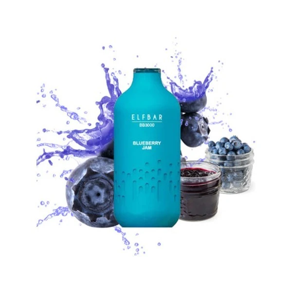 Одноразка Elf Bar Blueberry Jam (Черничный Джем) BB3500