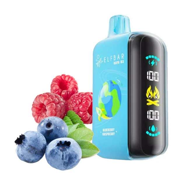 Одноразка Elf Bar Blueberry Raspberry (Черника Малина) RAYA D3 25000
