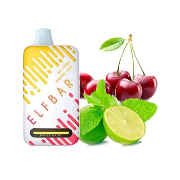 Одноразка Elf Bar Cherry Lime (Вишня Лайм) BC 15000
