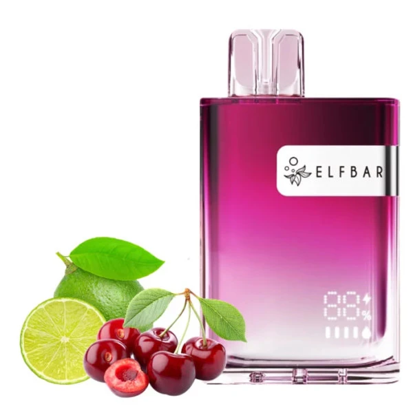 Одноразка Elf Bar Cherry Lime (Вишня Лайм) CR8000