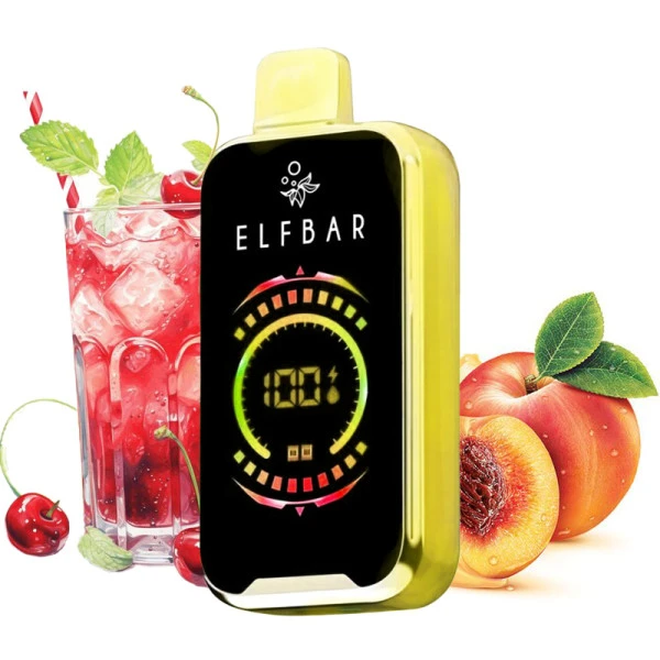 Одноразка Elf Bar Cherry Peach Lemonade (Персик Вишня Лимонад) FS18000