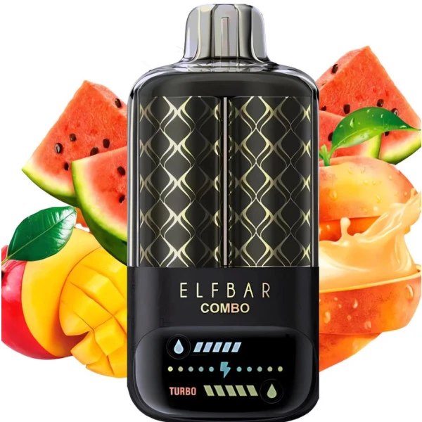 Одноразка Elf Bar Combo Peach Mango & Watermelon (Персик Манго & Арбуз) 25000