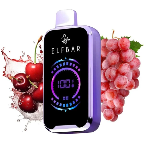 Одноразка Elf Bar Grape Cherry (Виноград Вишня) FS18000