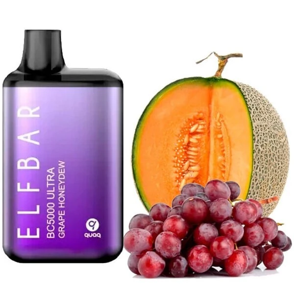Одноразка Elf Bar Grape Honeydew (Виноградный медонос) BC5000 ULTRA	(Copy)