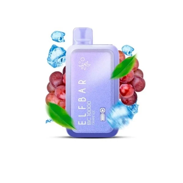 Одноразка Elf Bar Grape Ice (Виноград Лед) BC 10000