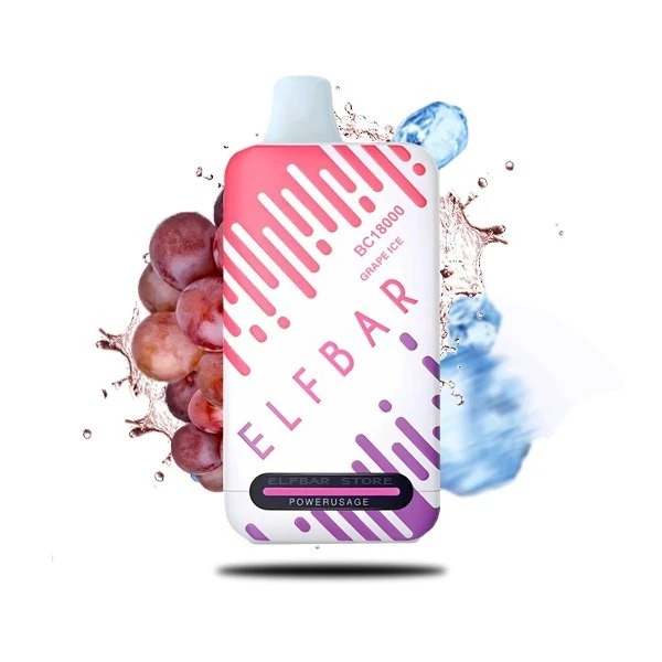 Одноразка Elf Bar Grape Ice (Виноград Лід) BC 18000