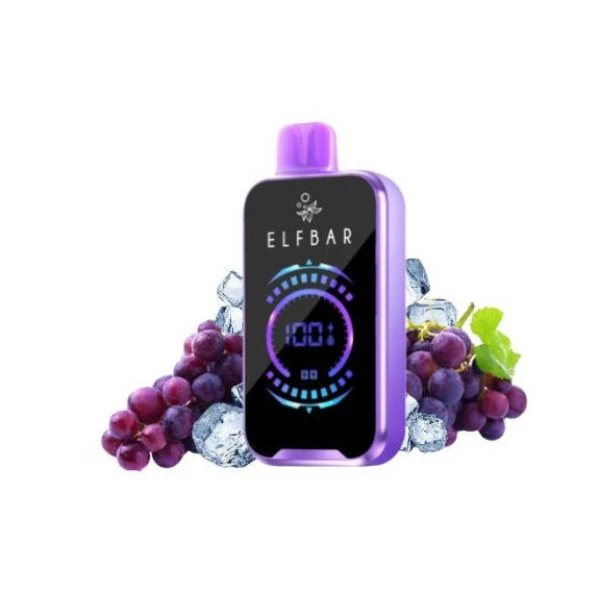 Одноразка Elf Bar Grape Ice (Виноград Лед) RAYA D2 20000