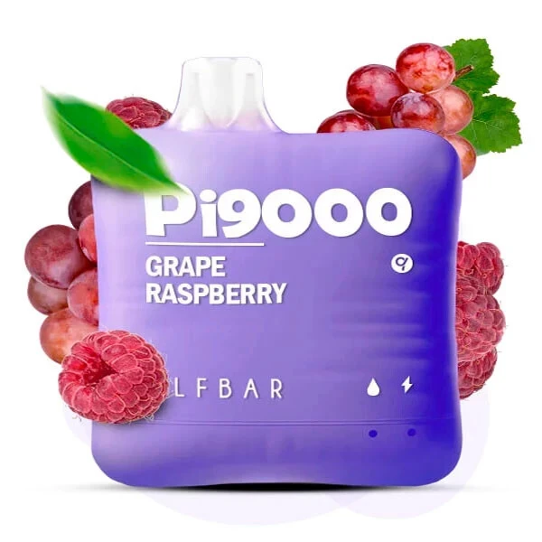 Одноразка Elf Bar Grape Raspberry (Виноград Малина) PI 9000