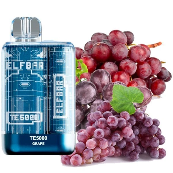 Одноразка Elf Bar Grape (Виноград) TE5000