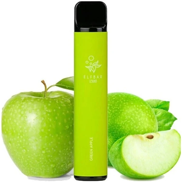 Одноразка Elf Bar Green Apple (Зелене Яблуко) 1500