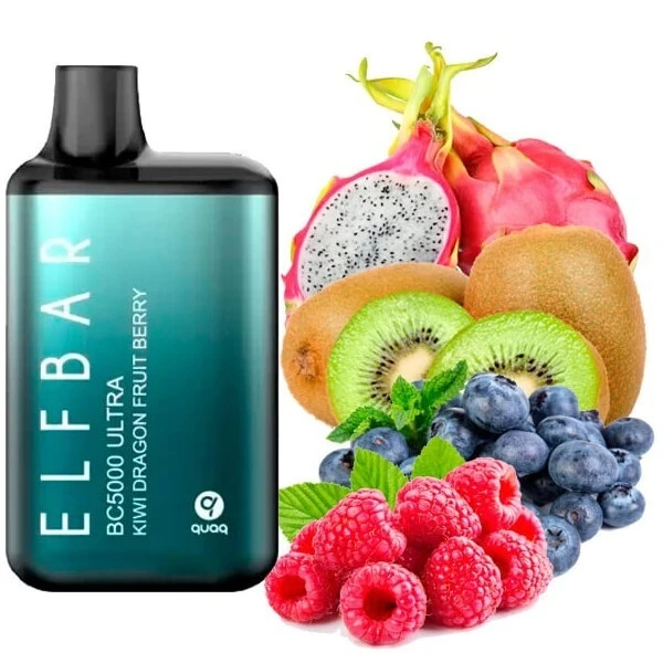 Одноразка Elf Bar Kiwi Dragon Fruit Berry (Киви Драгонфрут Ягоды) BC5000 ULTRA (Copy)