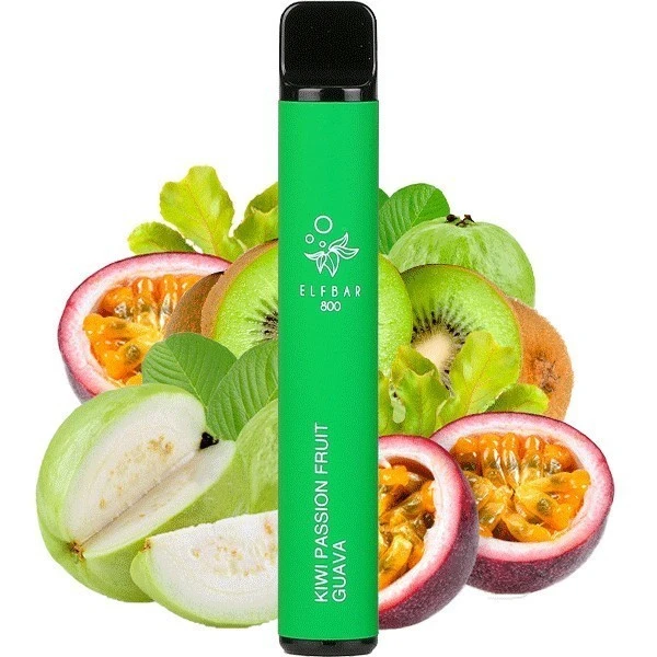 Одноразка Elf Bar Kiwi Passion Fruit Guava (Киви Маракуйя Гуава) 800