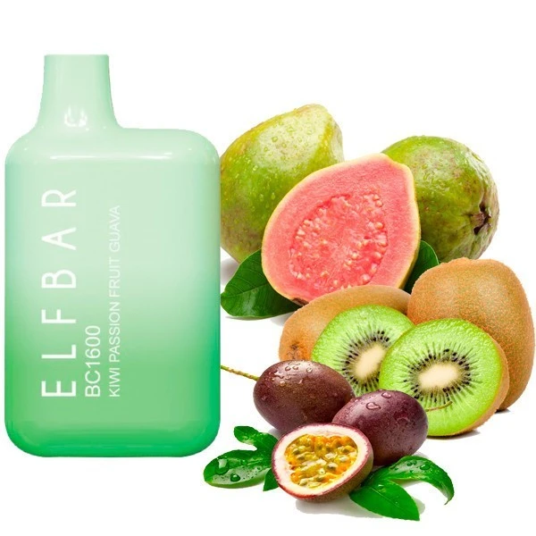Одноразка Elf Bar Kiwi Passion Fruit Guava (Ківі Маракуя Гуава) BC 1600
