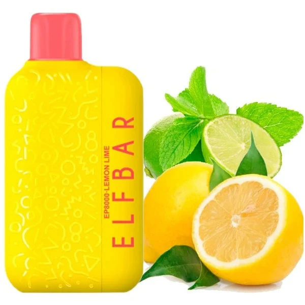 Одноразка Elf Bar Lemon Lime (Лимон Лайм) EP8000