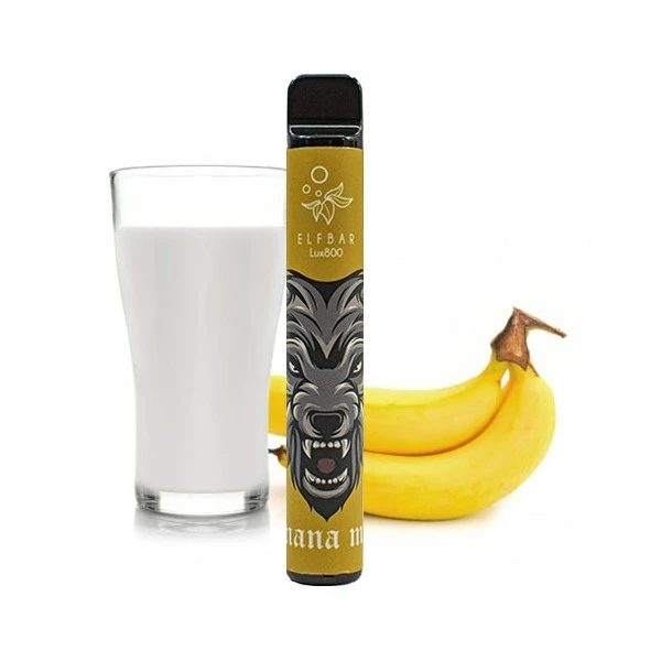 Одноразка Elf Bar Lux Banana Milk (Банан Молоко) 800