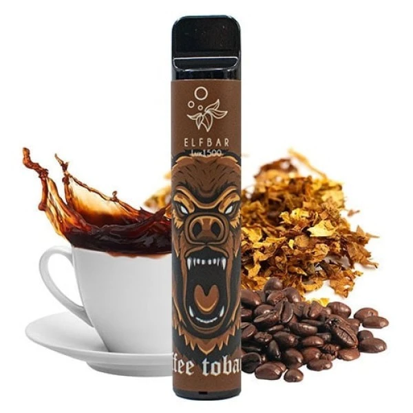 Одноразка Elf Bar Lux Coffee Tobacco (Кофе Табак) 1500