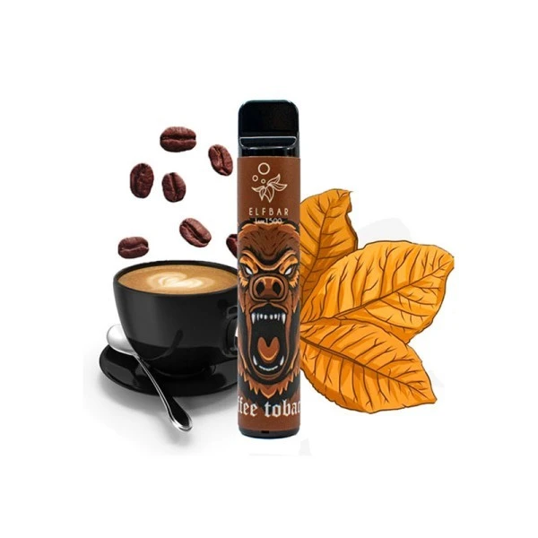 Одноразка Elf Bar Lux Coffee Tobacco (Кава Тютюн) 800