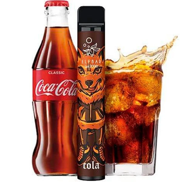 Одноразка Elf Bar Lux Cola (Кола) 2000