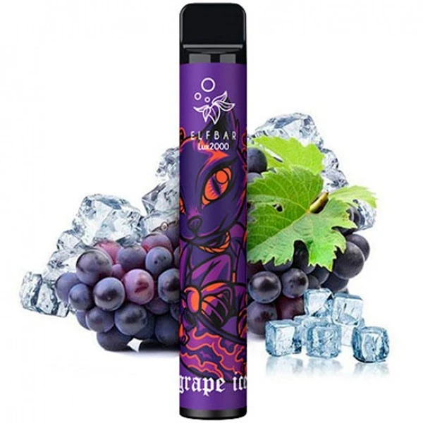 Одноразка Elf Bar Lux Grape Ice (Виноград Лід) 2000